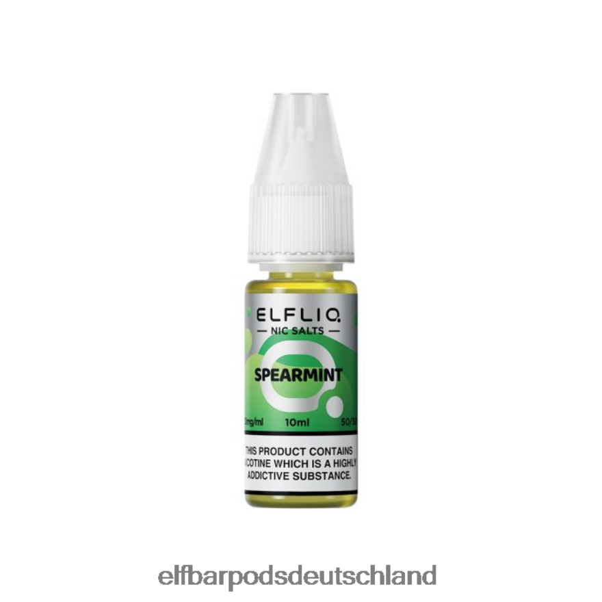 Elf Bar Günstig Kaufen - ELFBAR Elfliq Spearmint-Nic-Salze – 10 ml – 10 mg/ml 4Z0XHD207