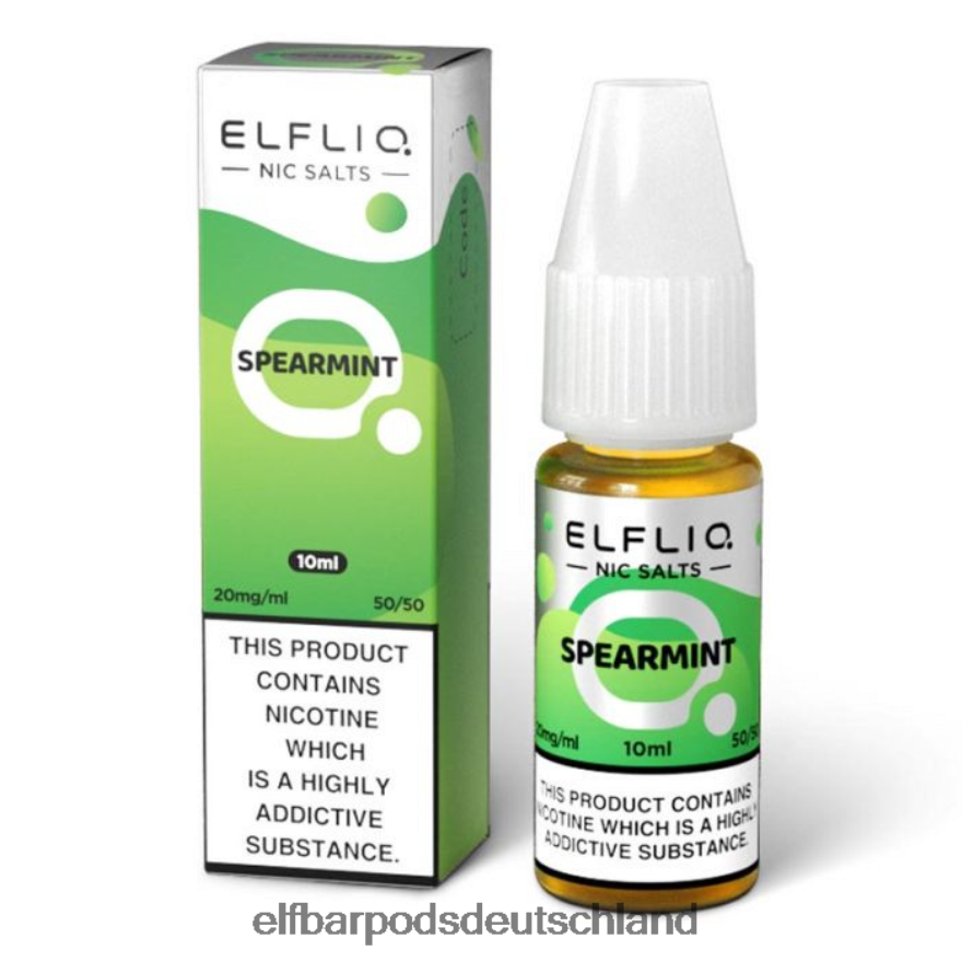 Elf Bar Kaufen Ohne Nikotin - ELFBAR Elfliq Spearmint-Nic-Salze – 10 ml – 5 mg 4Z0XHD206