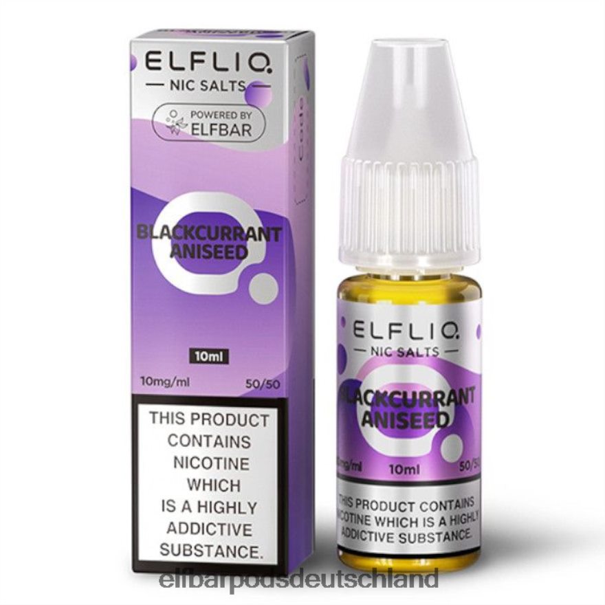 Elf Bar Ohne Nikotin Kaufen - ELFBAR Elflic-Nic-Salze – schwarzer Johannisbeer-Anis – 10 ml – 10 mg/ml 4Z0XHD177