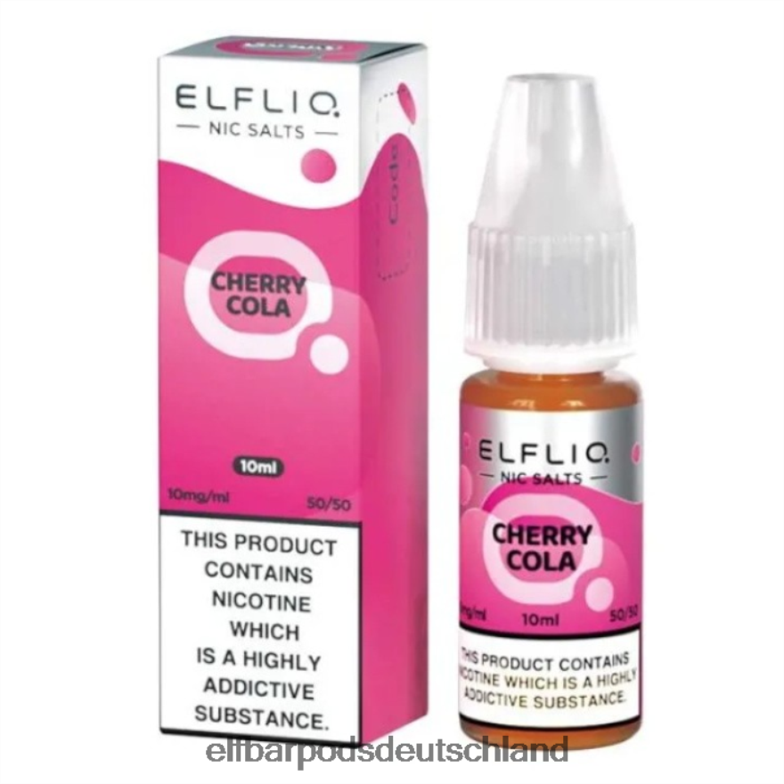 Elf Bar Pods Blueberry - ELFBAR Elflic-Nic-Salze – Kirsch-Cola – 10 ml – 20 mg/ml 4Z0XHD197