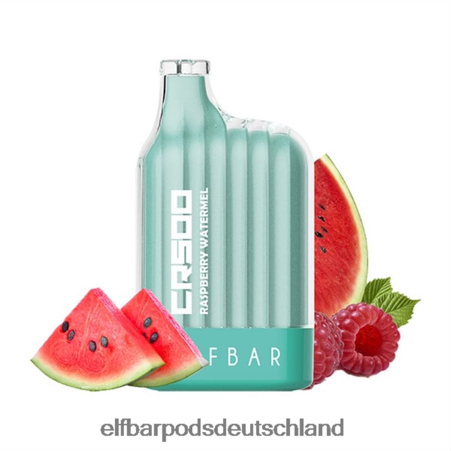 Elf Bar DE - ELFBAR cr5000 Einweg-Vaporizer 5000 Züge 4Z0XHD330 Himbeer-Wassermelone