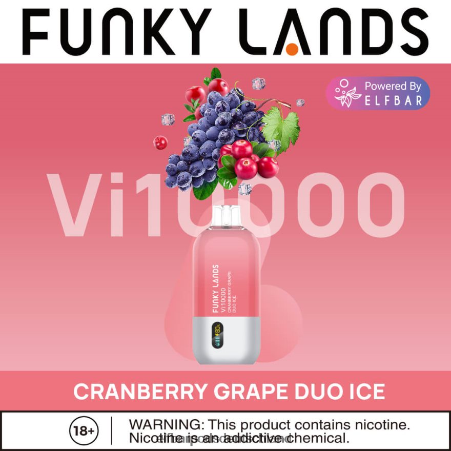 Cranberry-Trauben-Duo-Eis