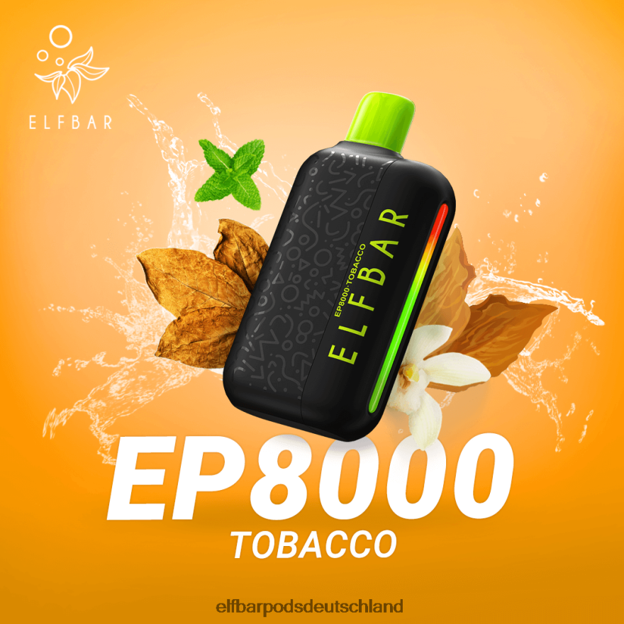 Elf Bar Ohne Nikotin Sorten - ELFBAR Einweg-Vapor neue ep8000 Puffs 4Z0XHD363 Tabak