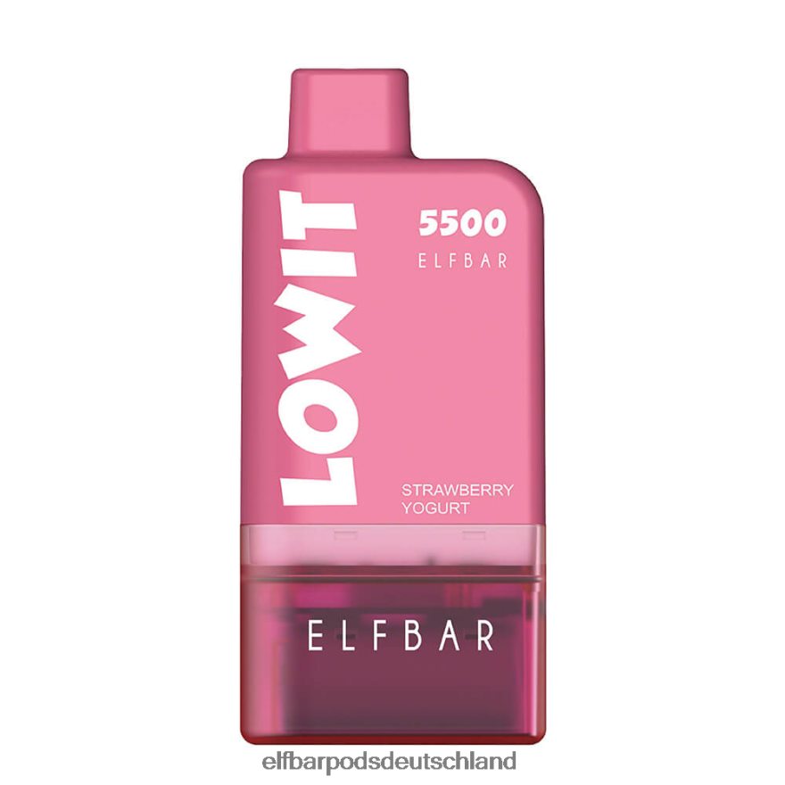 Elfbar Pods Günstig Kaufen - ELFBAR Vorgefülltes Pod-Kit Lowit 5500 2% Nic 4Z0XHD434 Erdbeerjoghurt